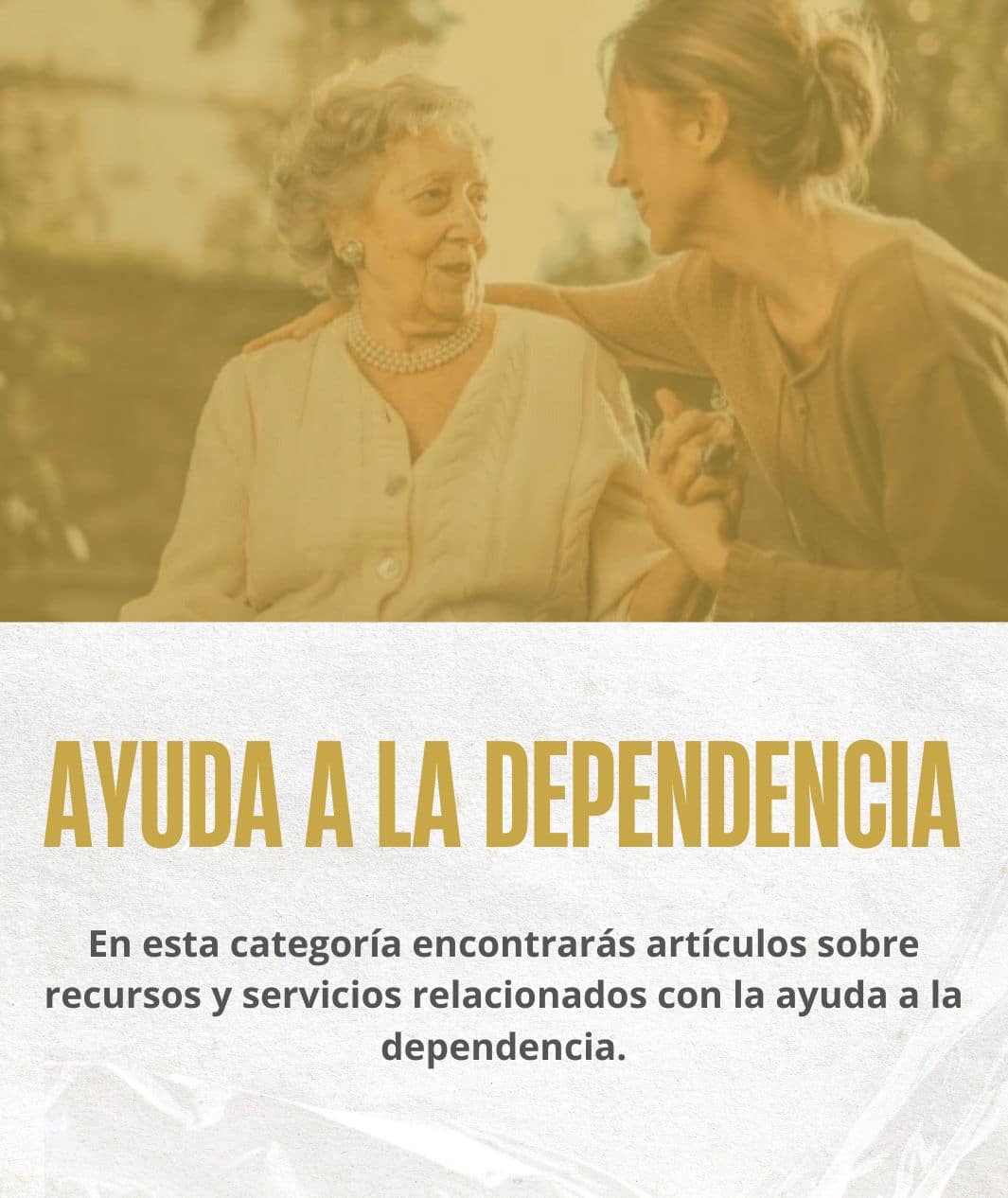 Ayuda a la dependencia